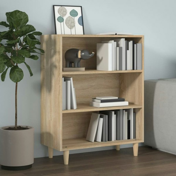 Berkfield Sideboard Sonoma Oak 69.5x32.5x90 cm Engineered Wood