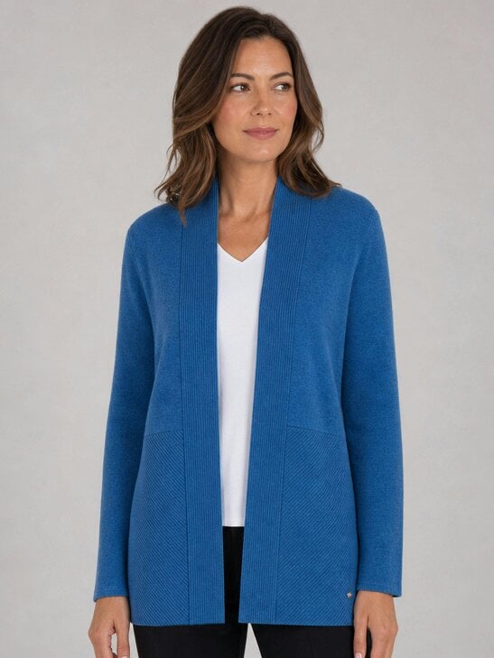 TIGI Rib Detail Cardigan