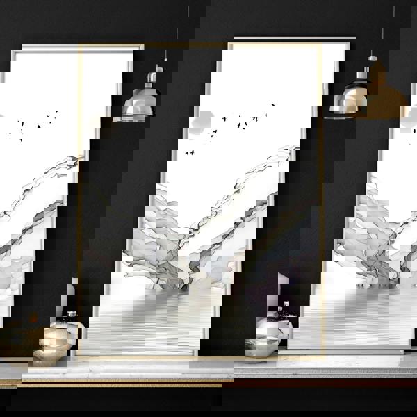 Framed Pictures For Living Room | Set of 3 wall art prints