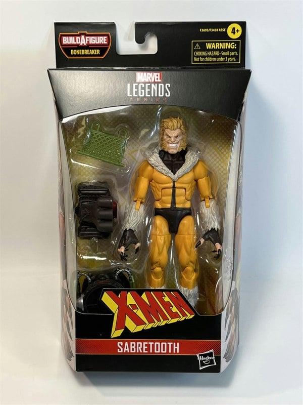 x men sabretooth marvel legends series hasbro f3693