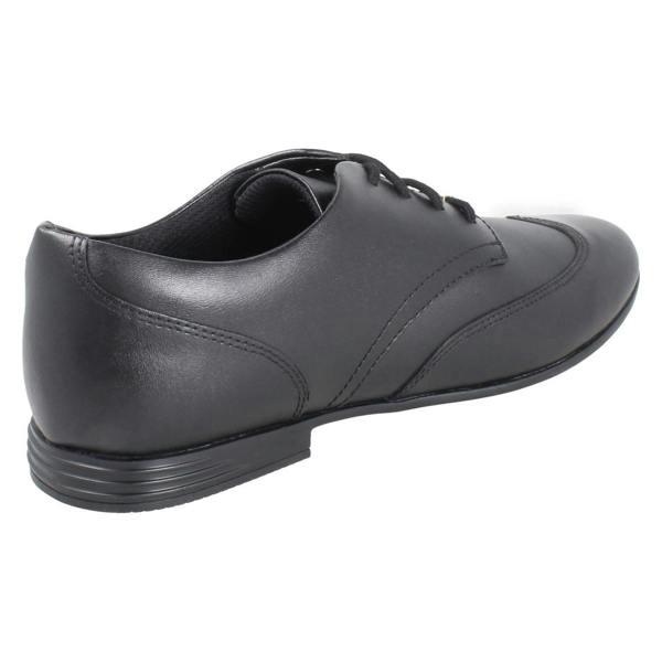 Clarks Girls Clarks Wingtip Lace Up School Shoes Finja Wing