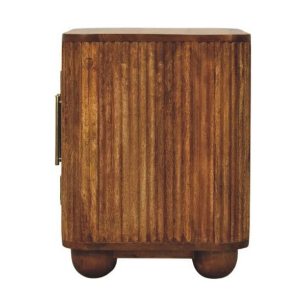 Artisan Furniture Solid Wood Solis Fluted Mini Sideboard