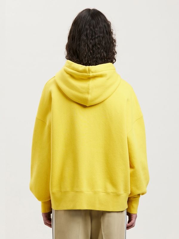 Palm Angels Shark Logo Hoodie - Bright Yellow