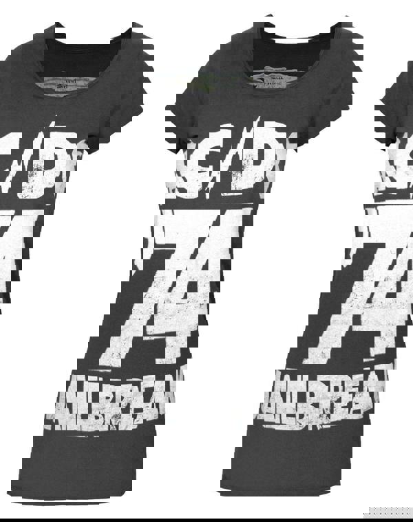 Amplified Clothing Womens Grey Ac/Dc Jailbreak '74 Short Sleeved T-Shirt