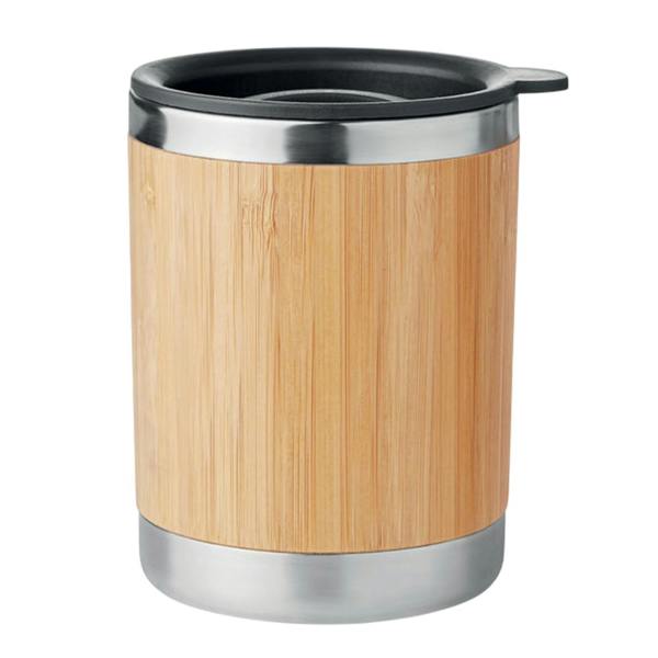 MidOcean Lokka Cover Bamboo 250ml Tumbler - Wood - 