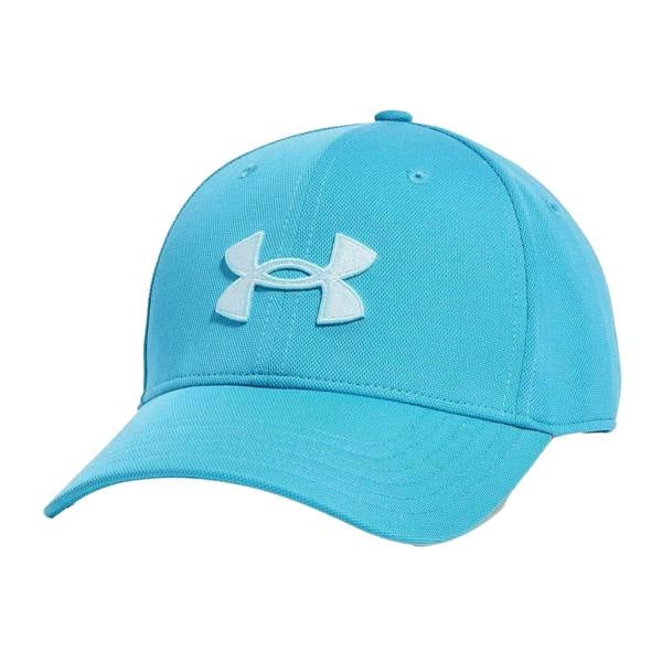 Under Armour Mens Blitzing Logo Sport Baseball Cap - Blue - 