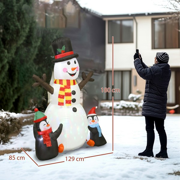 Inflatable Snowman