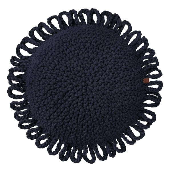 Zuri House Crochet kids cushion FUN | NAVY BLUE