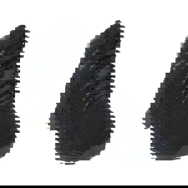 Timberland Boys Euro Rock Leather Lace Up Boots - Black