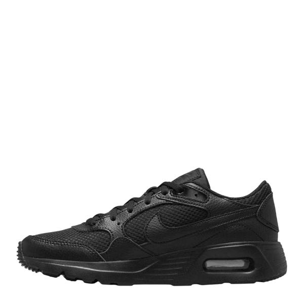 Nike Childrens/Kids Air Max SC Leather Trainers - Triple Black - 