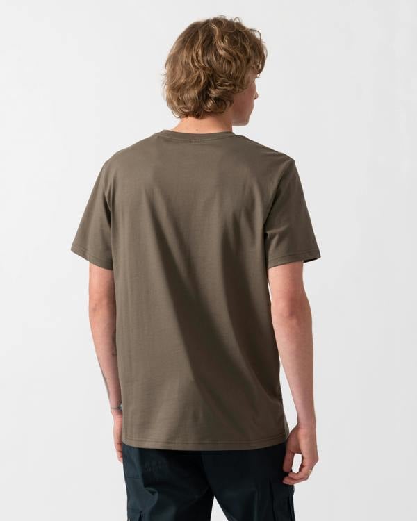 Fjallraven Heavy Classic Mens T-Shirt - Laurel Green 625