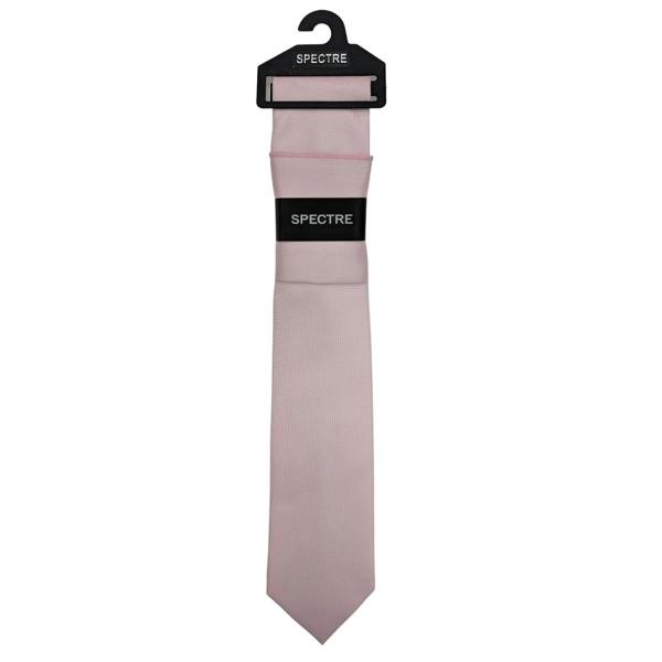 Spectre Plain Tie Set - Pink