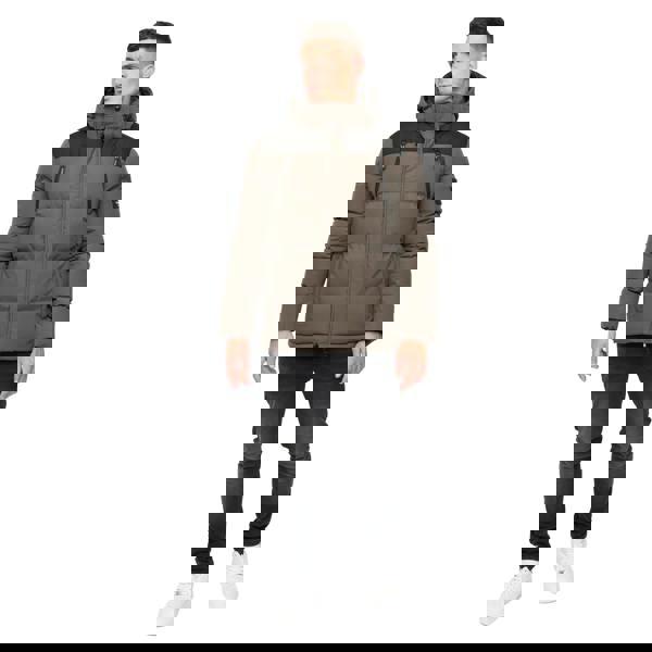 Crosshatch Mens Menray Jacket - Olive - 