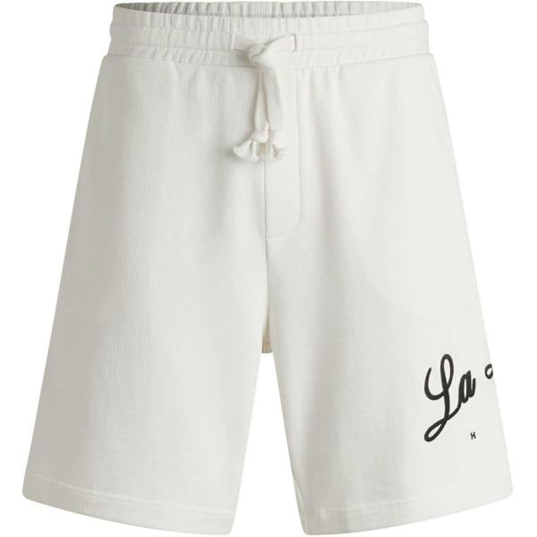 Hugo Mens Sweat Shorts - Natural - 