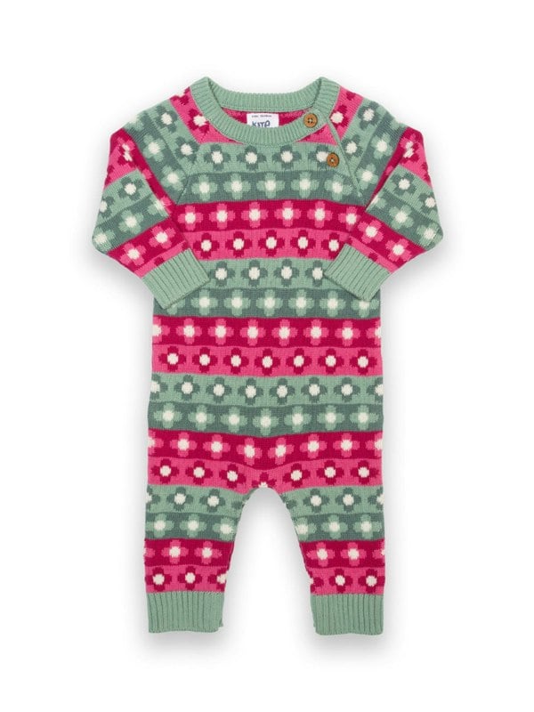 Kite Baby Organic Flowerful Knit Romper