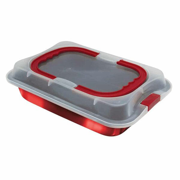 Berlinger Haus Oblong Roaster with Lid Berlinger Haus BH-1555 Burgundy