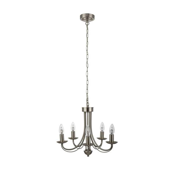 COSYLYTE Elmore 5 Light Traditional Metal Pendant Light