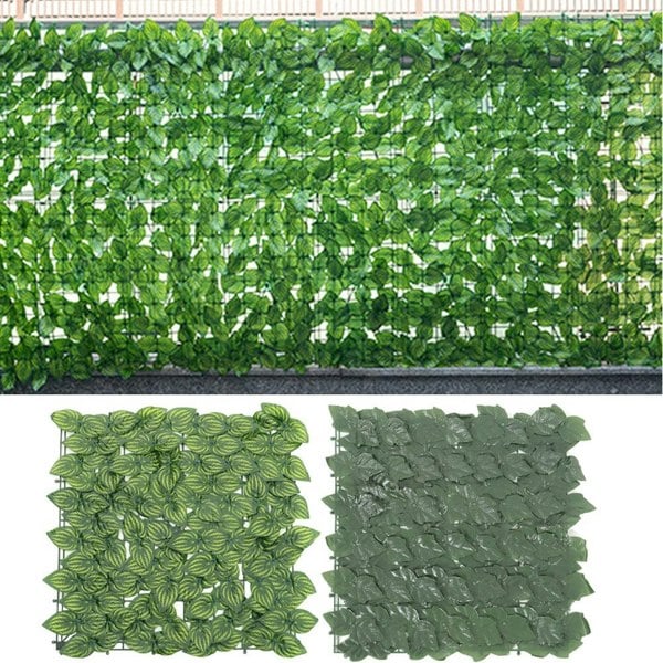 6PCS Artificial Grape Leaves Privacy Fence Living and Home 