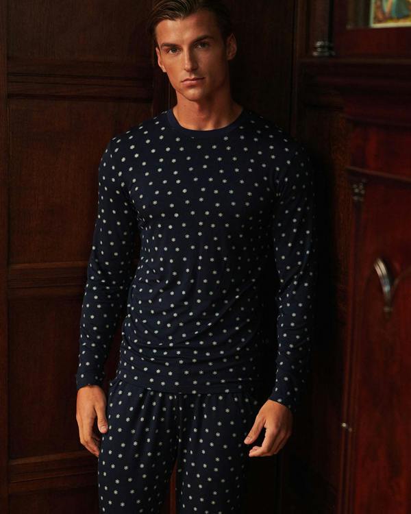British Boxers Men's Bamboo Pyjama Set - Let it Snow!