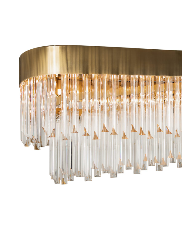 Castro Lighting Soberano Glass Suspension Light