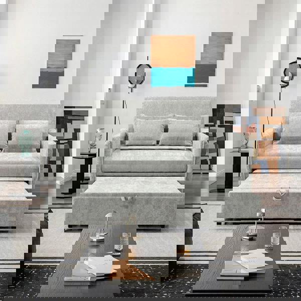 Weilai Concept Camden Sofa Bed Two Seater Sofa Bed, Chenille