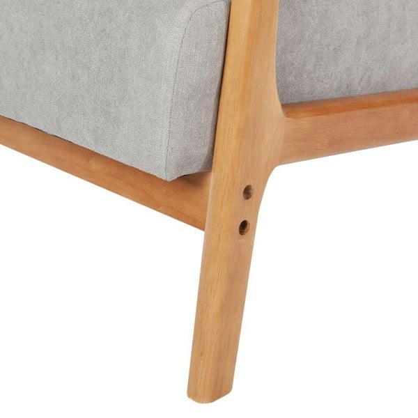 Wood Single Sofa Lounge Chair with Cushion Lounge Chairs Living and Home