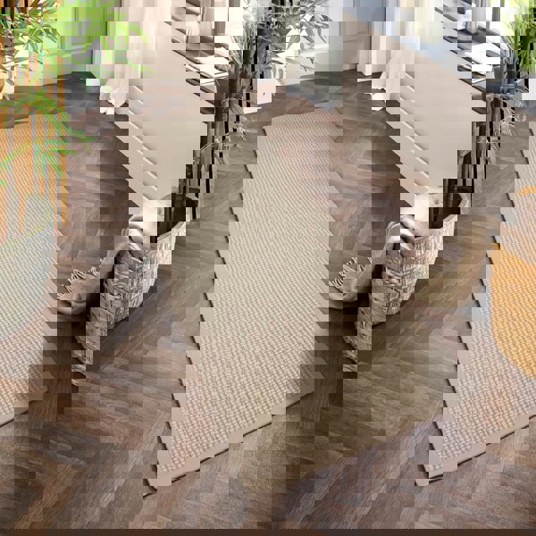 Origins Sisal Boucle with Beige Border