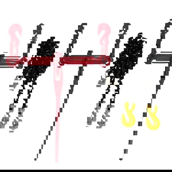 Lever Ratchet Chain Loadbinder Kit  8MM 6M Grab Hook