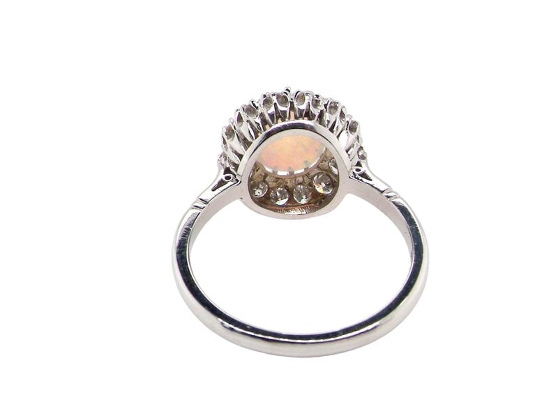 Vintage Tom An impressive opal and diamond ring