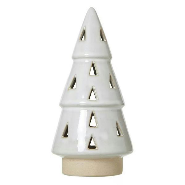 Hill Interiors Tree Cut-Out Christmas Decoration - White - 