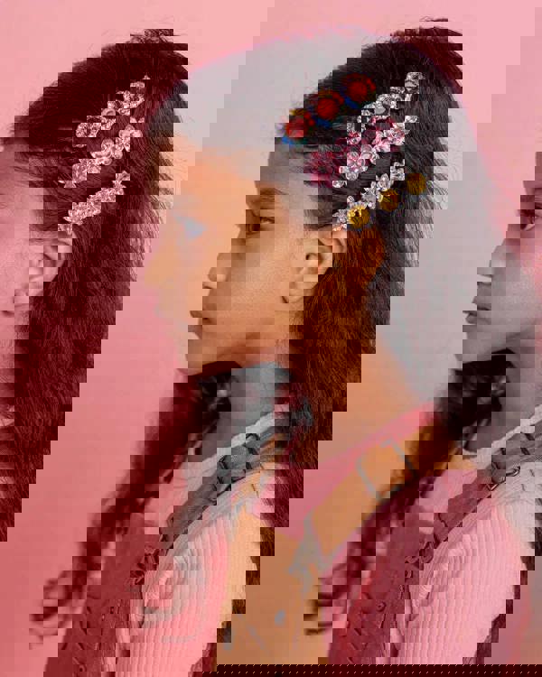 Super Smalls Girls Ballet Recital Gem Hair Barrettes in Multicolour