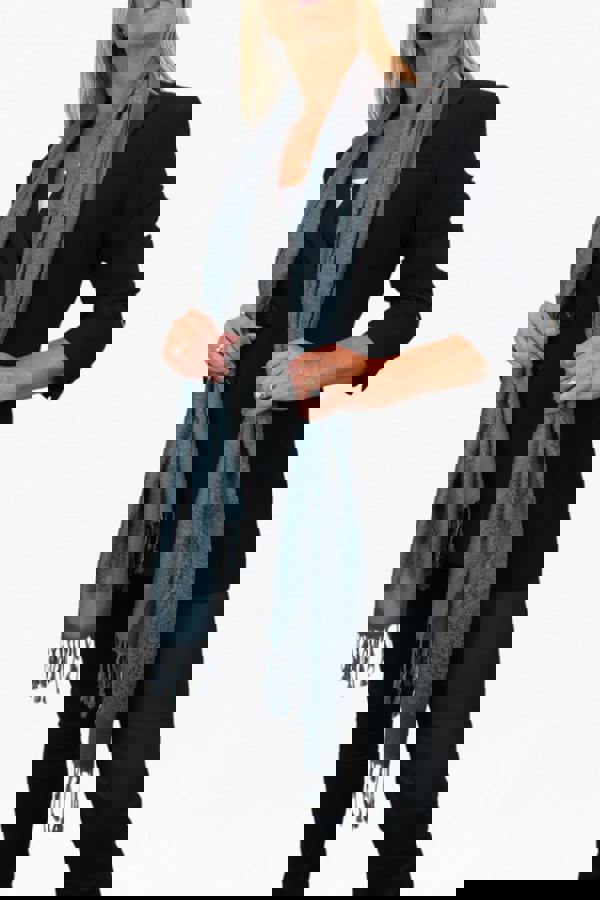 Paulo Due Paisley Jacquard Fine Pashmina Shawl Wrap