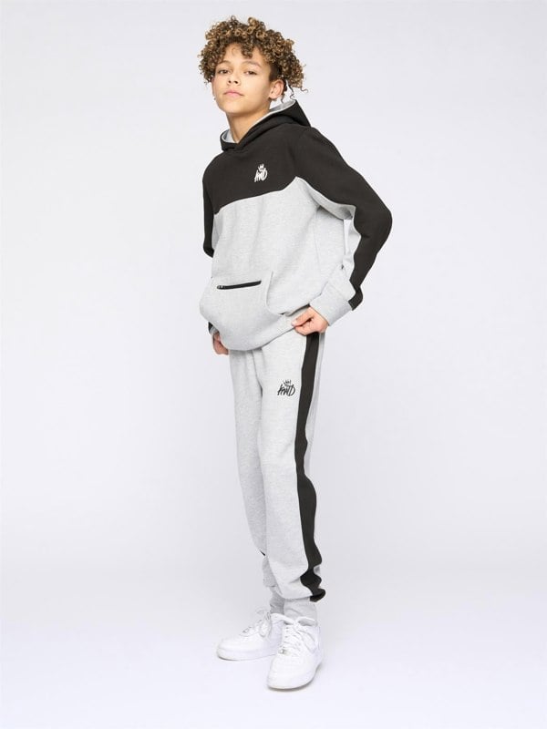 Kings Will Dream Kids Techy Tracksuit Grey Marl