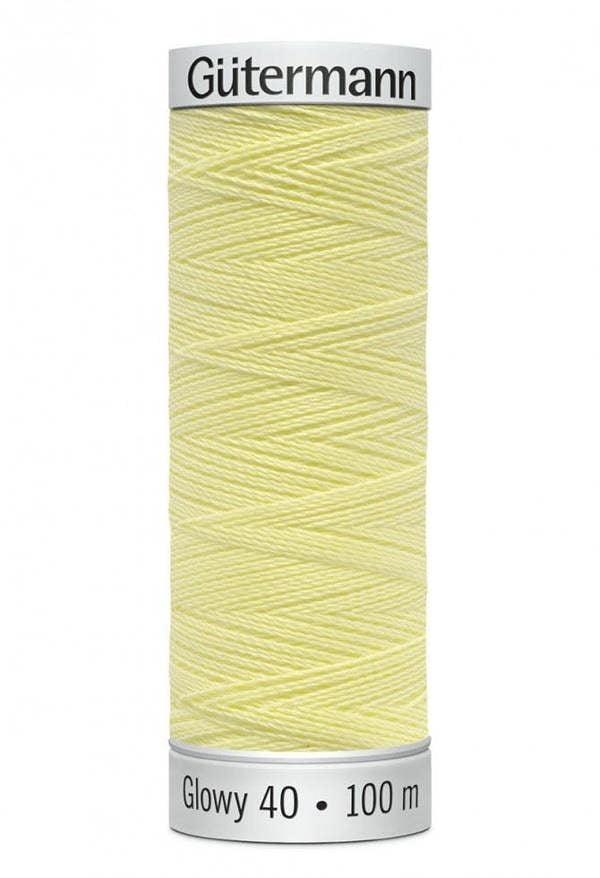 Gutermann Sulky Glowy Embroidery Thread 100m Polyester Thread Suitable For Embroidery
