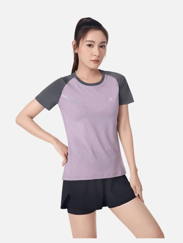 Anniou Raw Yarn UV Protection Running T-Shirt
