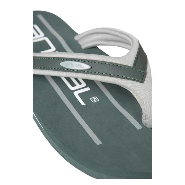 Animal Mens Jekyl Logo Flip Flops - Dark Khaki - 