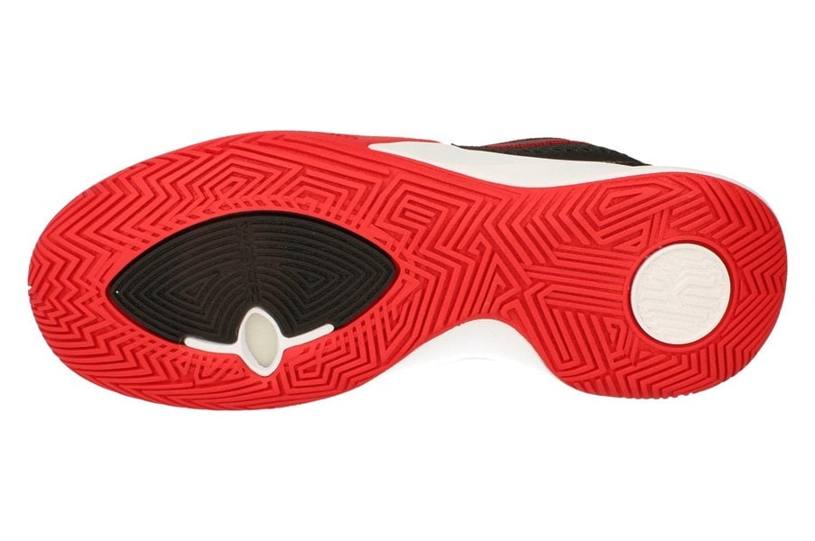 Nike Kyrie Flytrap 2 Mens Basketball Trainers Ao4436  016 - Black White University Red 016 - Photo 4