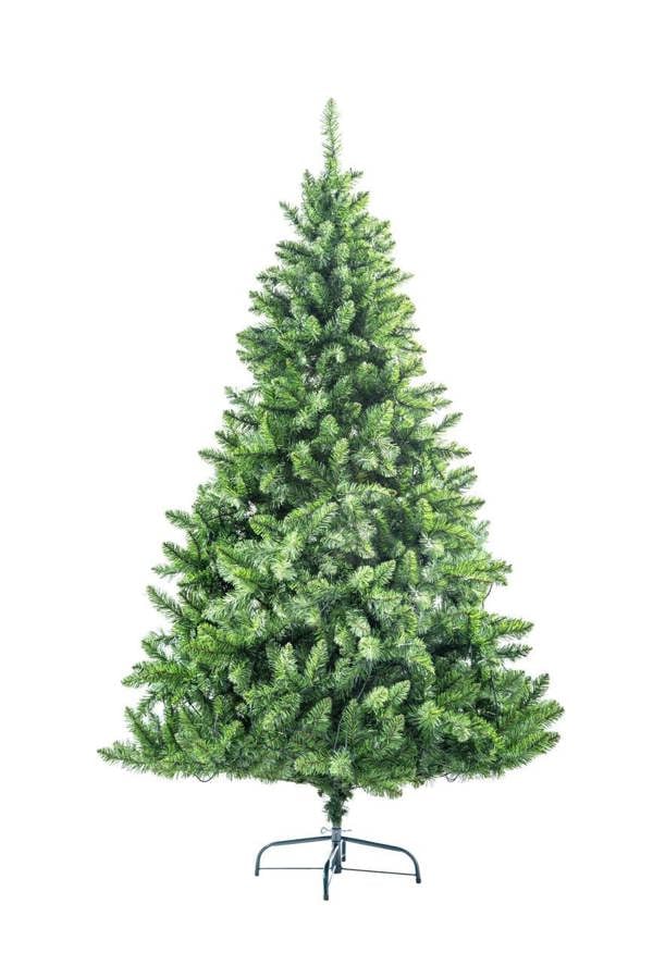 4ft to 7ft Pre-Lit Imperial Pine Artificial Christmas Trees with White LEDs image 1