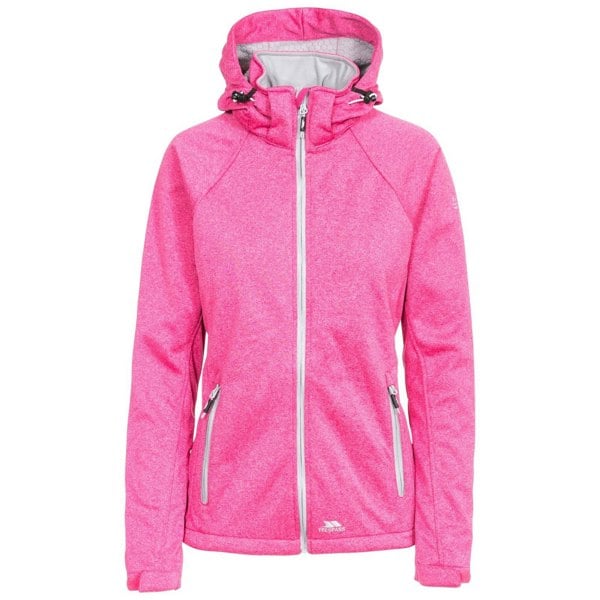 Trespass Womens Angela Softshell Jacket - Pink Lady Marl