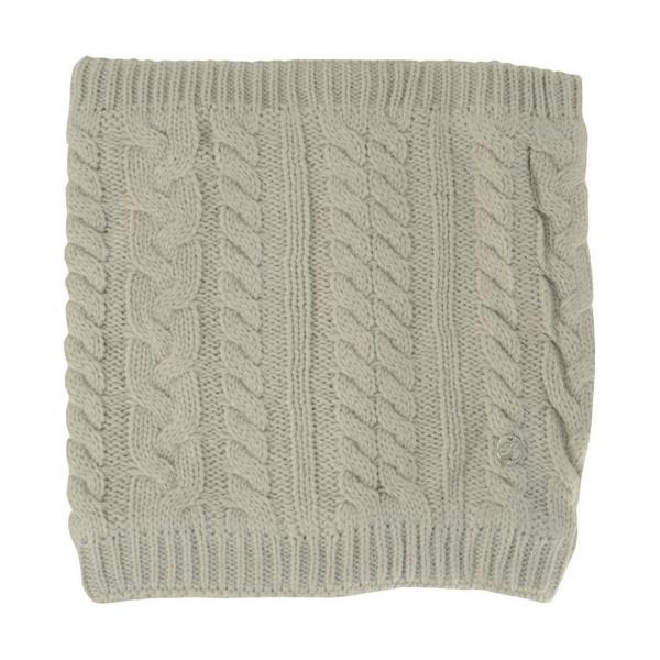 HyFASHION Adults Meribel Cable Knit Snood - Oatmeal
