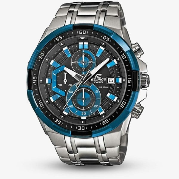 Casio Edifice Mens Blue & Black Chronograph Dial EFR-539D-1A2VUEF