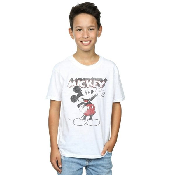 Disney Boys Mickey Mouse Presents T-Shirt - White