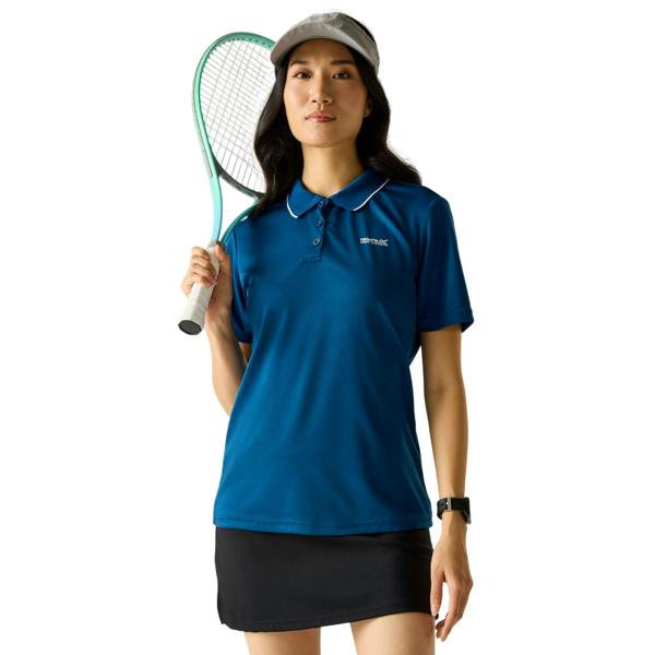 Regatta Womens/Ladies Botanna Polo Shirt - Aviator Blue - 