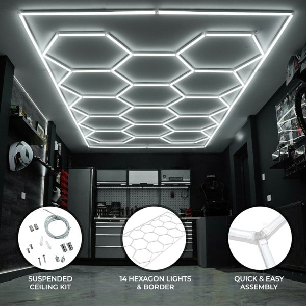 Monstershop Hexagon LED Lighting