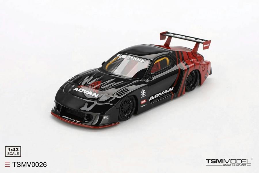 MCSlots Mazda RX-7 LB-Super Silhouette Advan 1:43 Scale TSMV0026
