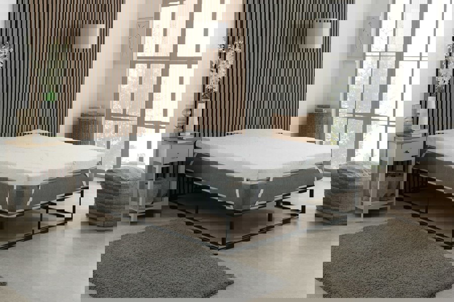 The Foam People European Double Cooling Foam Mattress Topper - 2.5cm Thick