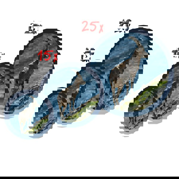 Navir Explorer Telescope 15-25x35 - Blue