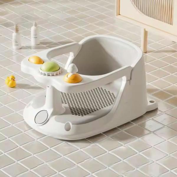 Havendro Non Slip Soft Toddler Bath Chair with Suction Cups for 6 Months Plus