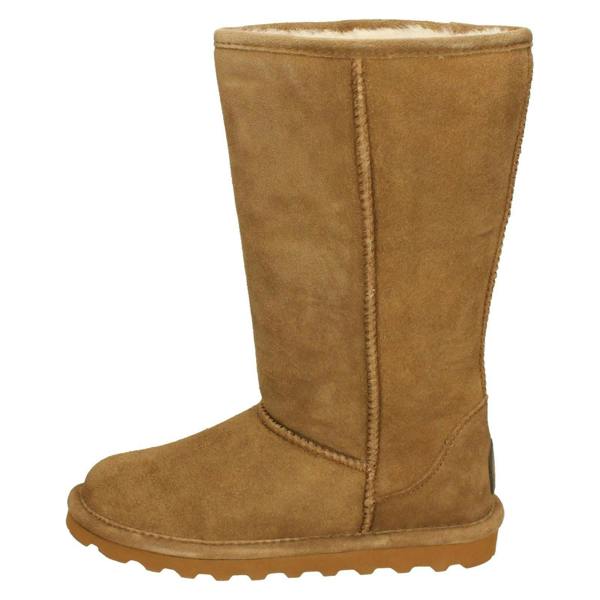 Bear Paw Ladies Bearpaw Real Sheepskin Lined Casual Boots Elle Tall