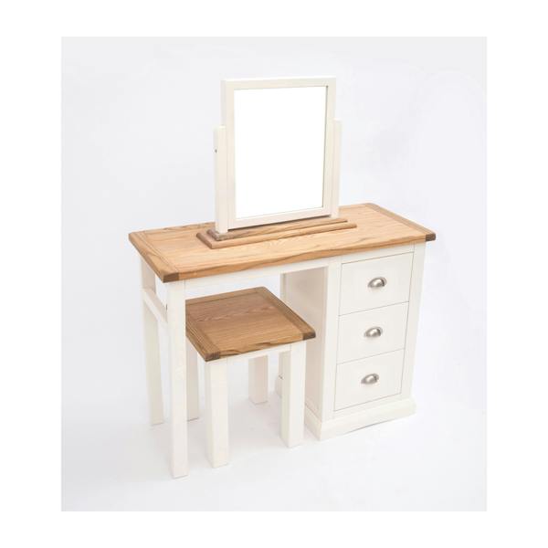 Cabinet Bits Cosenza 3 Drawer Dressing Table Set Chrome Cup Handle